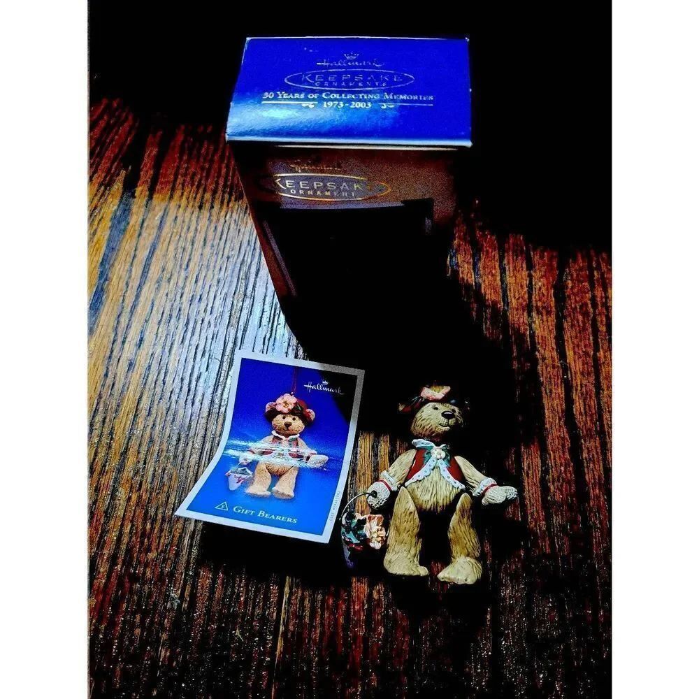Vintage 2003 Hallmark Keepsake Gift Bearers #5 Christmas Holiday Tree Ornament